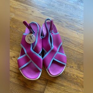 Ryka Pink and Blue Women's Sandals